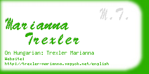 marianna trexler business card